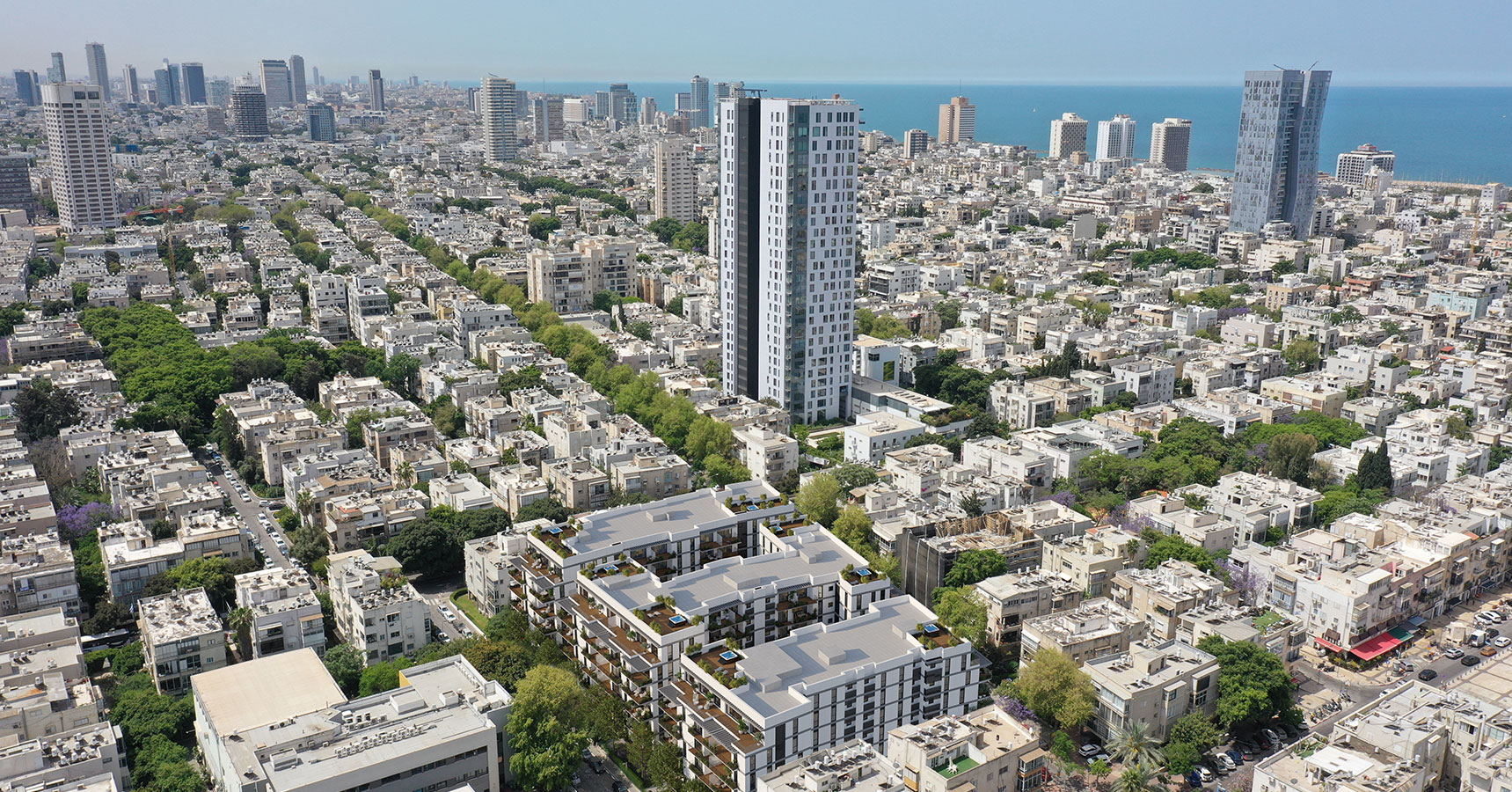 פרויקט באזל  אקרו נדל"ן  - מתחם המגורים באזל