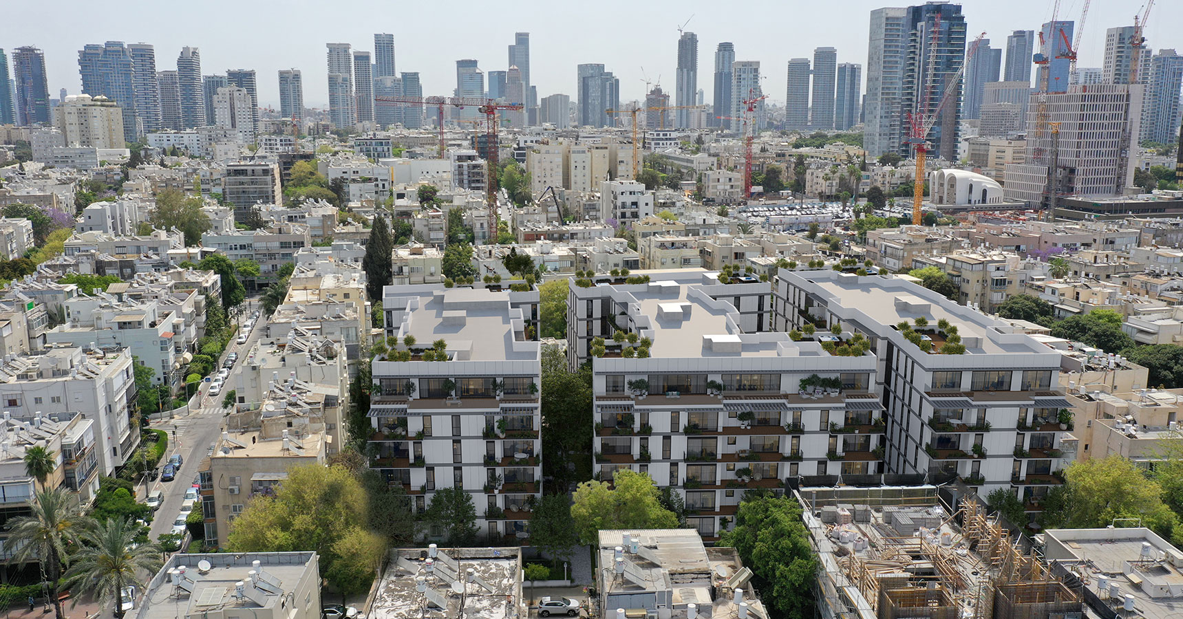 פרויקט באזל  אקרו נדל"ן  - מתחם המגורים באזל