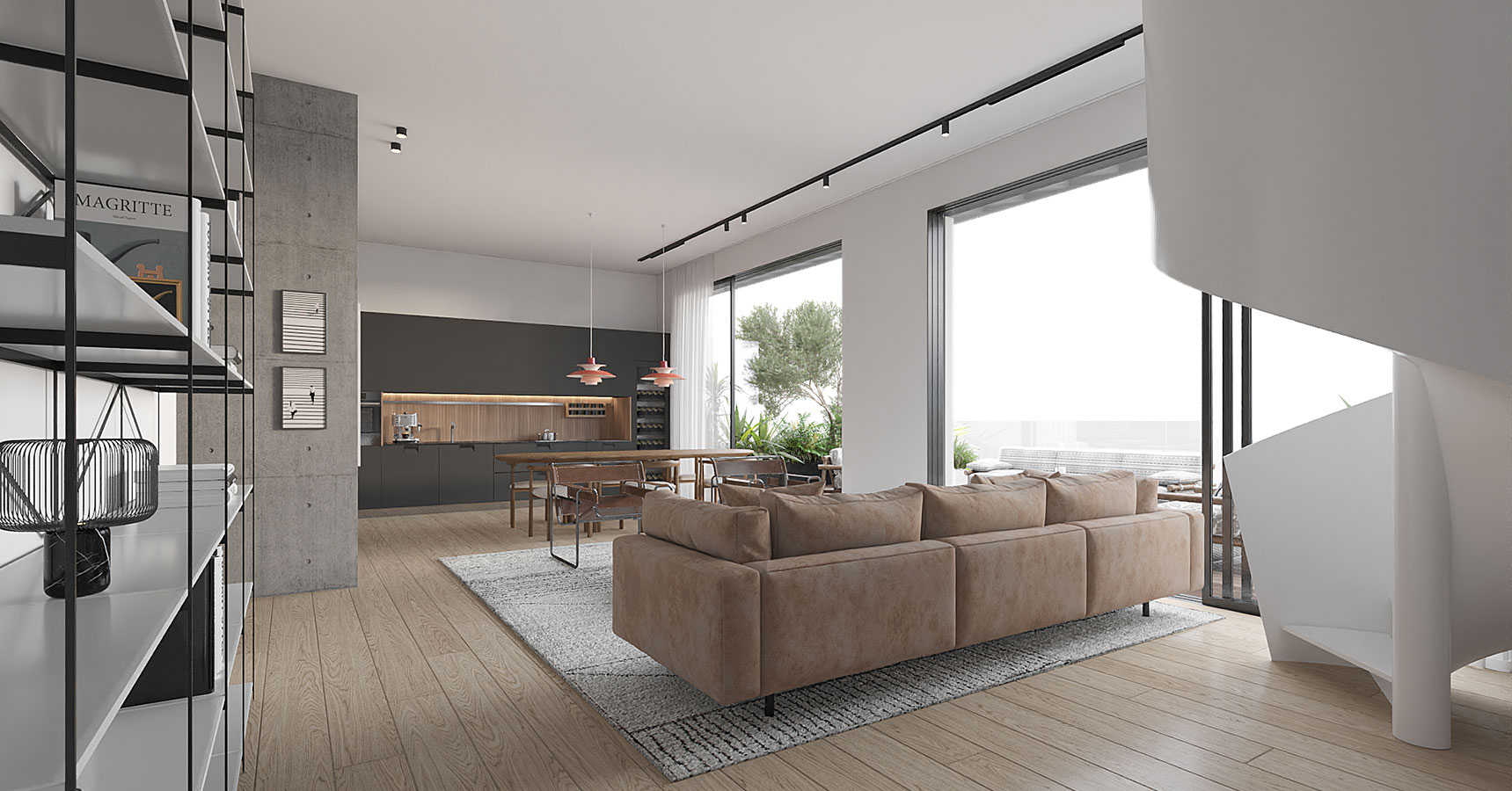 פרויקט באזל  אקרו נדל"ן  - מתחם המגורים באזל