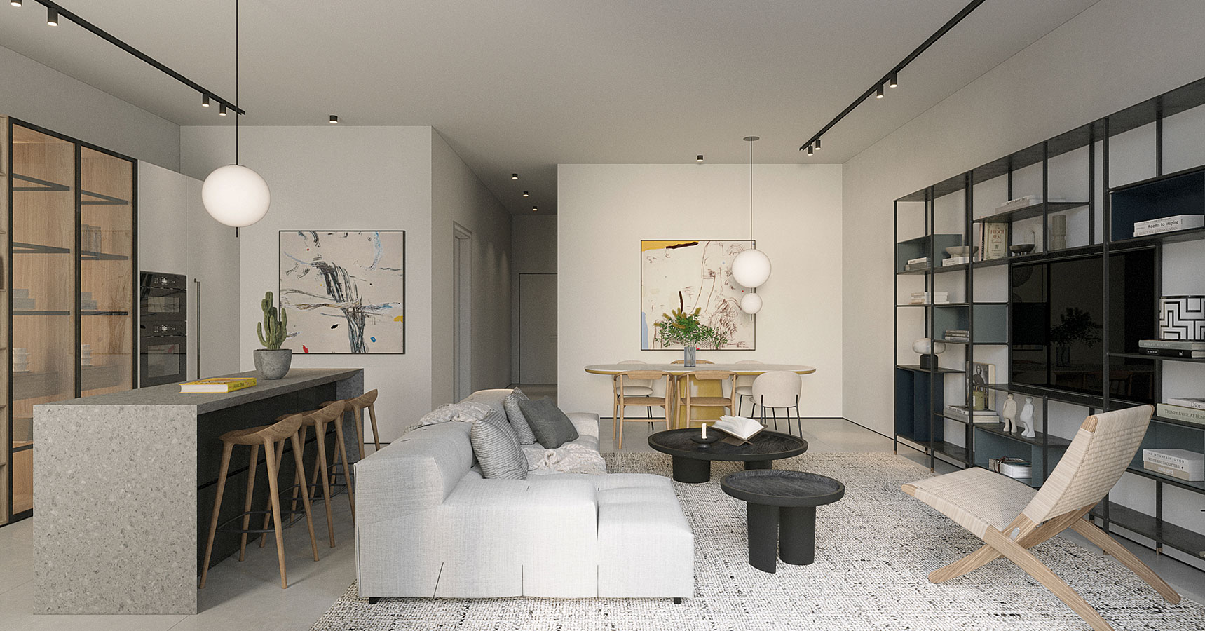 פרויקט באזל  אקרו נדל"ן  - מתחם המגורים באזל