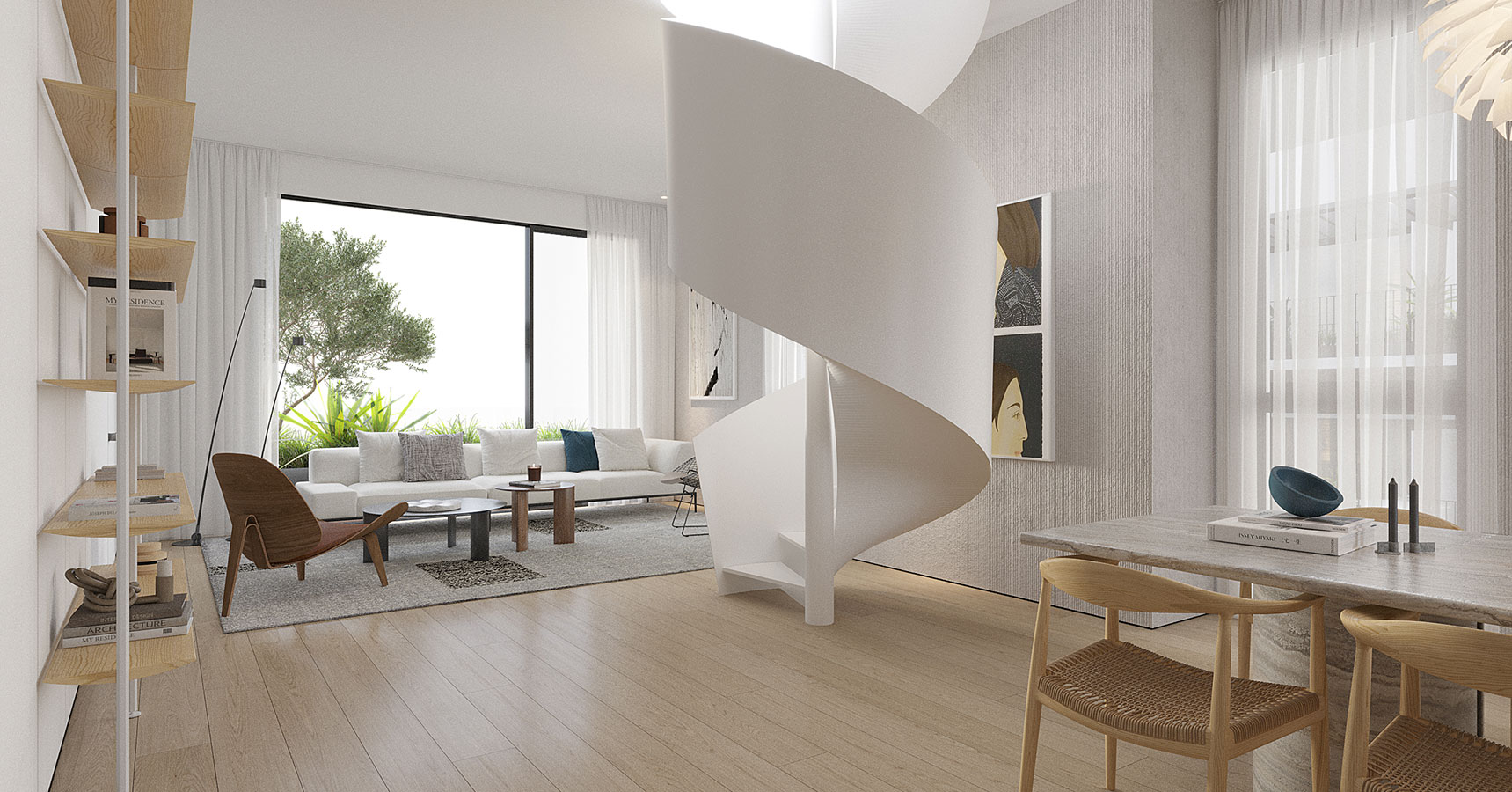 פרויקט באזל  אקרו נדל"ן  - מתחם המגורים באזל