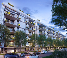 פרויקט באזל  אקרו נדל"ן  - מתחם המגורים באזל