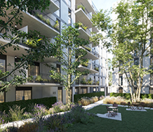 פרויקט באזל  אקרו נדל"ן  - מתחם המגורים באזל