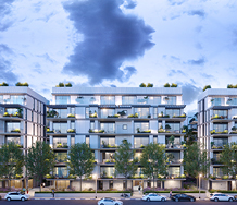 פרויקט באזל  אקרו נדל"ן  - מתחם המגורים באזל