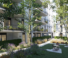 פרויקט באזל  אקרו נדל"ן  - מתחם המגורים באזל