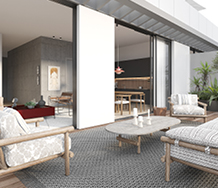 פרויקט באזל  אקרו נדל"ן  - מתחם המגורים באזל