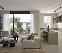 פרויקט באזל  אקרו נדל"ן  - מתחם המגורים באזל