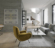 פרויקט באזל  אקרו נדל"ן  - מתחם המגורים באזל