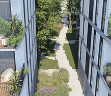 פרויקט באזל  אקרו נדל"ן  - מתחם המגורים באזל